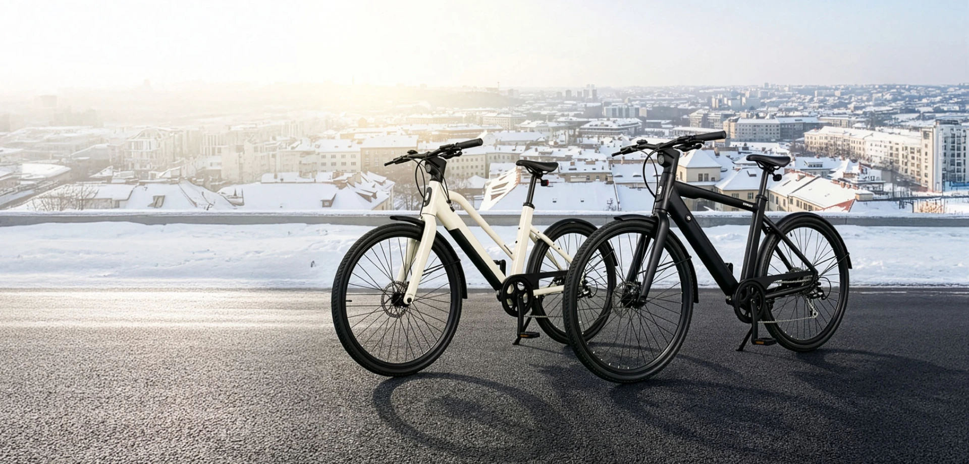 E-Bike Nutzung im Winter mit einem Keskin E-Bike – sichere und komfortable Mobilität bei kaltem Wetter und JobRad Leasing in Deutschland