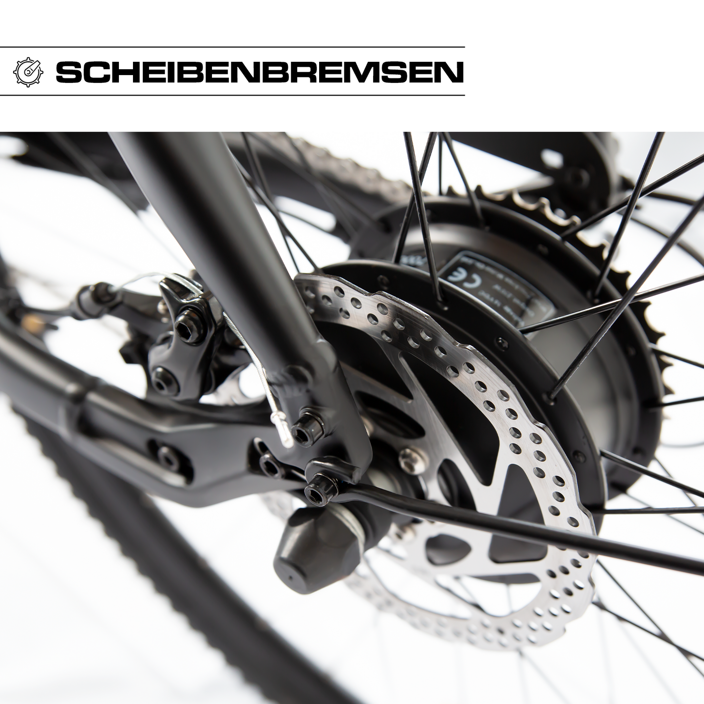 Scheibenbremse am Keskin cBike1 E-Bike – zuverlässige Bremskontrolle und Sicherheit für den Stadtverkehr in Deutschland