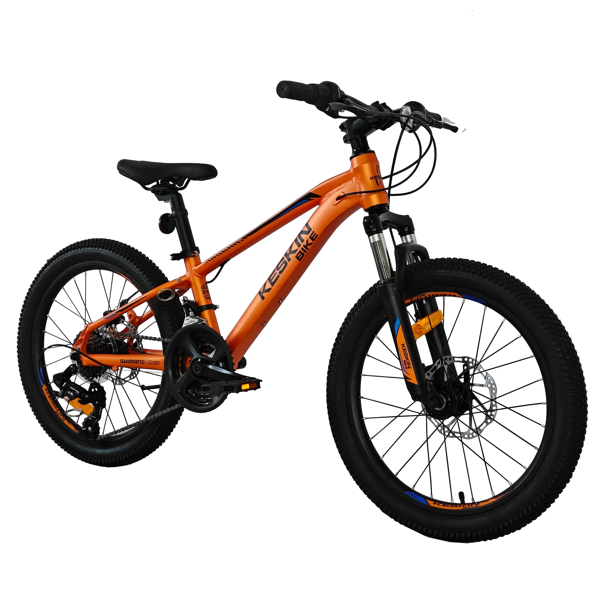 kinderfahrrad-mountainbike-orange-20-zoll-45grad-frontansicht-keskin-bike-mtb-gelaendefahrrad-deutschland