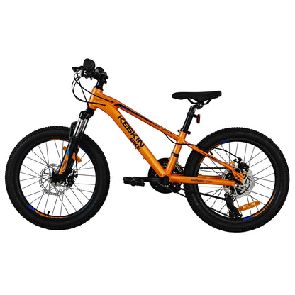 kinderfahrrad-mountainbike-orange-20-zoll-seitenansicht-rechts-keskin-bike-mtb-gelaendefahrrad-deutschland
