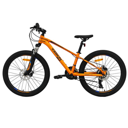 kinderfahrrad-mountainbike-orange-24-zoll-seitenansicht-links-keskin-bike-mtb-gelaendefahrrad-deutschland